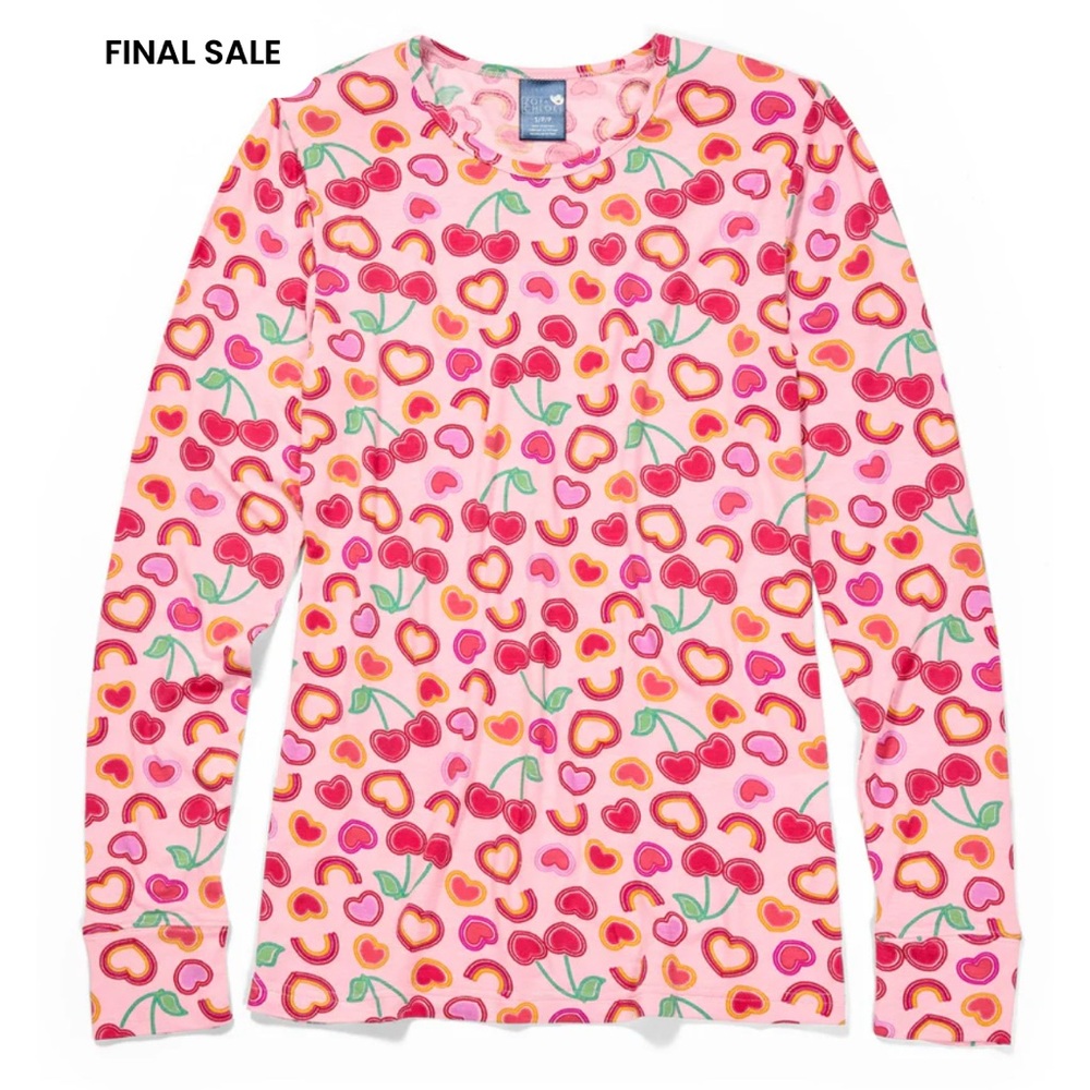 ✨4/$20 Zoe + Chloe Silky Print Tee